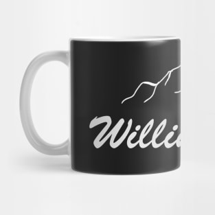 Willingness as mountains, inspirational meanings Mug